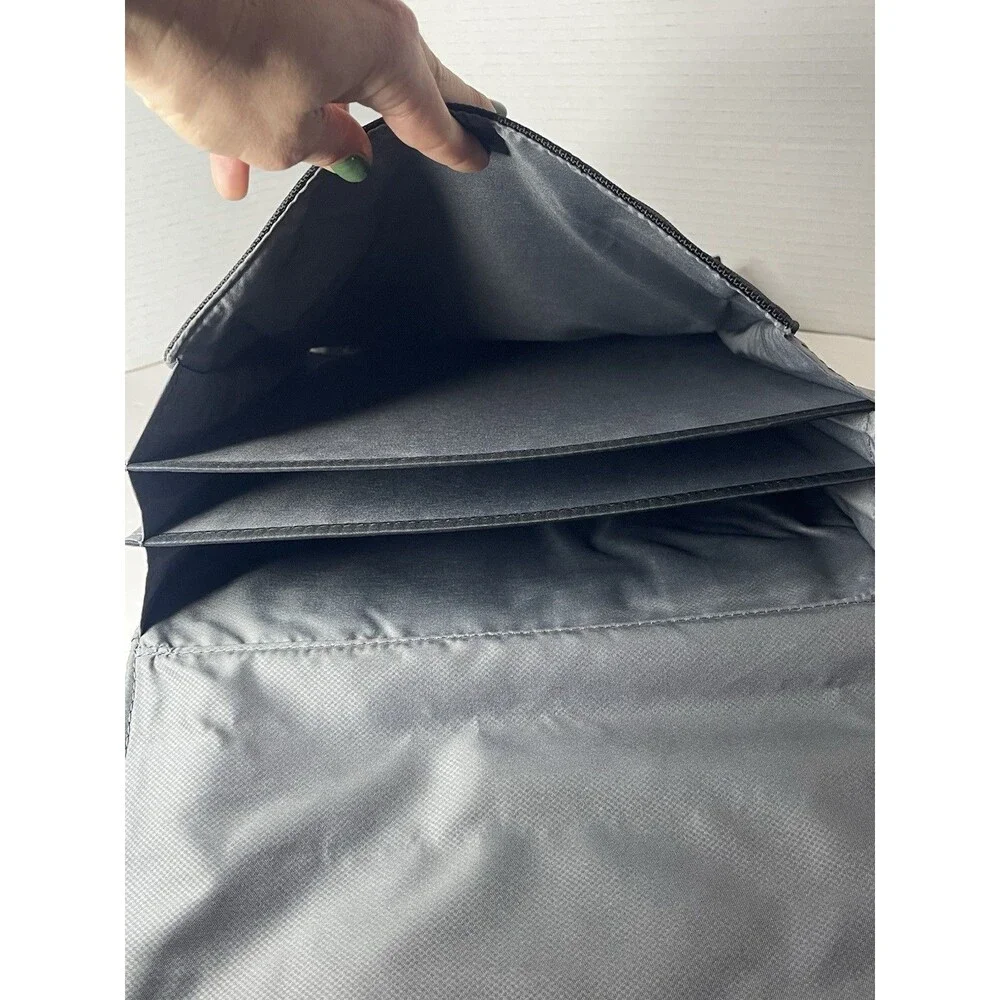 Tumi Magnetic fold Over Snap File Folder Bag 14x11